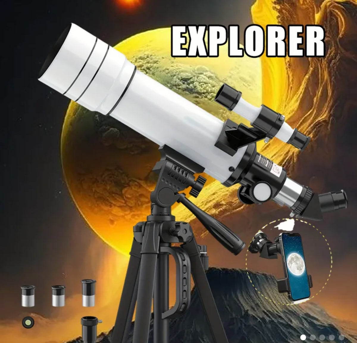 Telescopio espacial de alta magnificación
