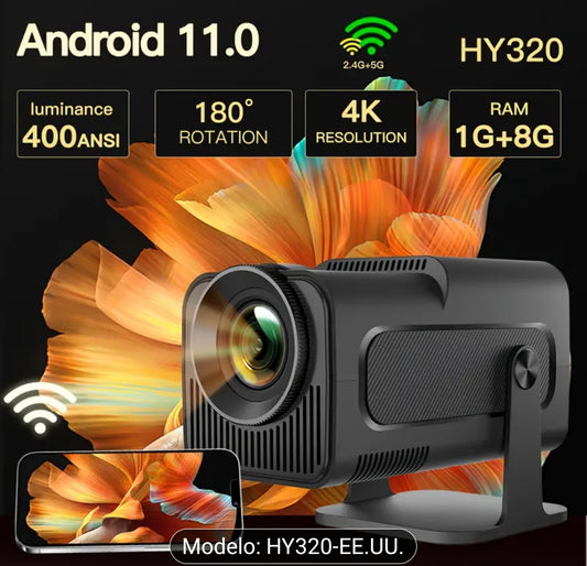 Proyector de video Inteligente HD 1080p