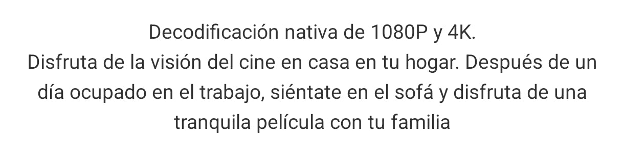 Proyector de video Inteligente HD 1080p